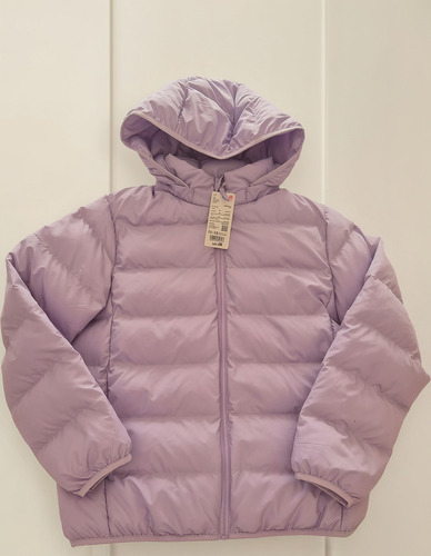 Uniqlo Pufftech Washable Parka Para Niñas Nueva Talle 11/12