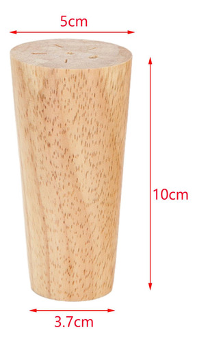Patas De Gabinete De 4 Piezas, Patas De Altura 10cm