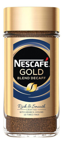 Nescafe Oro Mezcla Decaf Liofiliza Caf Instantneo200g (0.44l