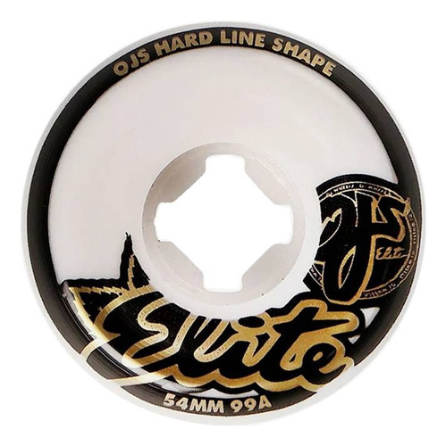 Ruedas Skate Oj Elite Hard Line 54mm 99a 