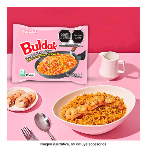 Buldak Ramen Carbonara Caja 20pz (140 Gr)
