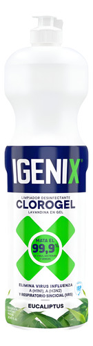 Clorogel Igenix 900ml Limpieza Profunda Y Fragancia