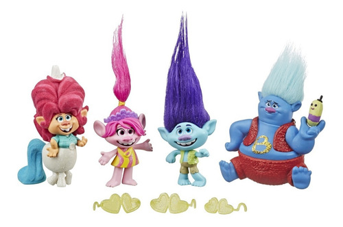 Hasbro Trolls World Tour Set De Muñecos De Gira Por Lonesom