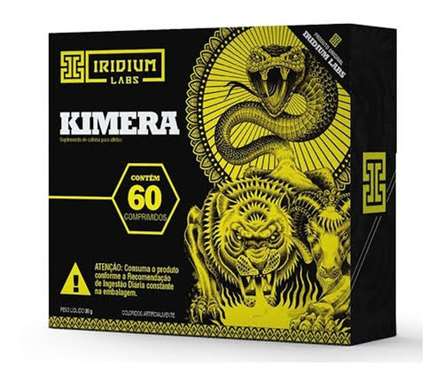 Imagem 1 de 1 de Suplemento em  comprimidos Iridium Labs  Kimera cafeína sabor  natural em caixa de 30g 60 un