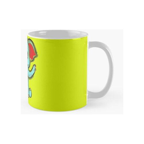 Taza Lindo Cachorro De Elefante Lil Calidad Premium