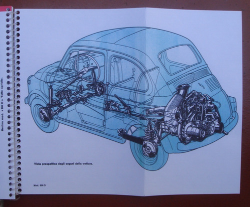 Manual Do Proprietário Fiat 500 D - 1964 -