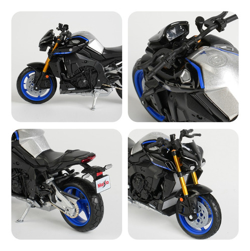 Mz Modelo De Motocicleta Yamaha Mt-10 Die Fast Maisto 1:18