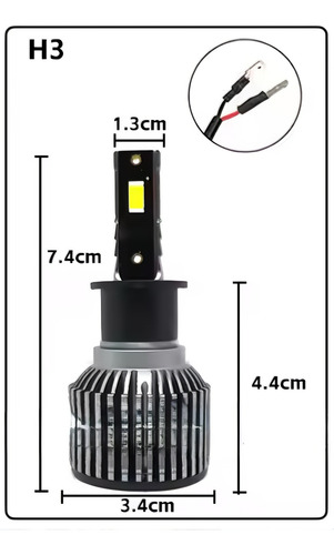 Kit Ampolletas Led Auto Camioneta 28.000 Lumenes Canbus