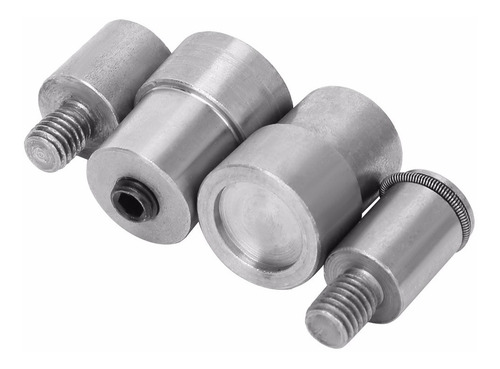 4pc Botón A Presión Molde De La Mano De Acero Inoxidable Máq