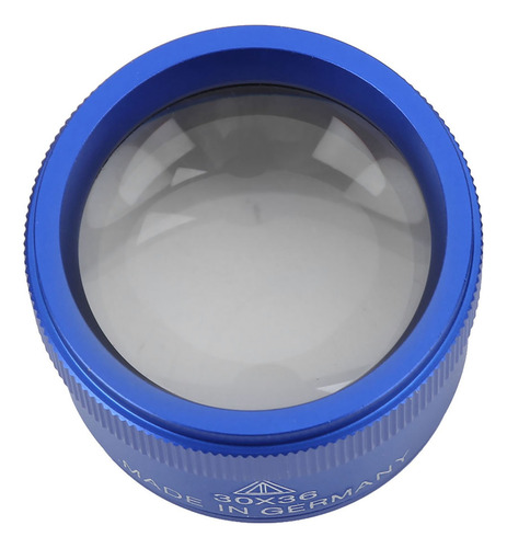 Lupa Portátil Azul, Lupa De Mano 30x Para
