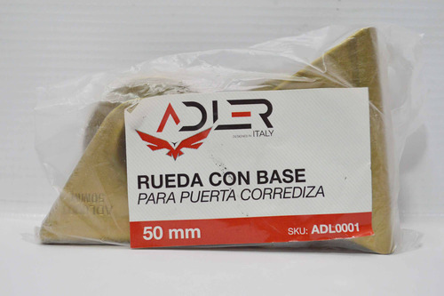 Rodamiento Galvanizado 50mm X 15mm Adl0001 150kg
