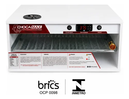 Chocadeira Chocamax 60 A 70 Ovos Automática Digital | Parcelamento
