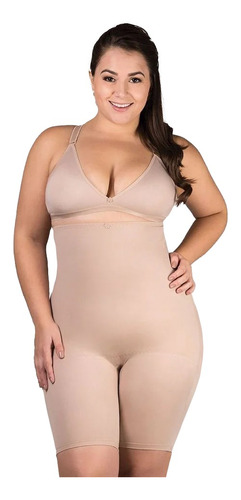 Bermuda Reduz Barriga Culote Plus Size Tamanho Grande - 298