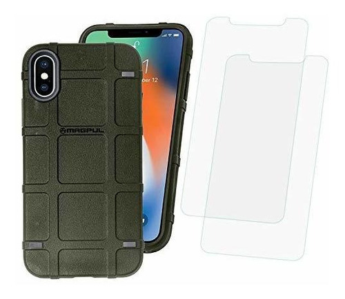 Zenpro Magpul Carcasa Para Iphone X Xs Con Dos Templados Mercado Libre