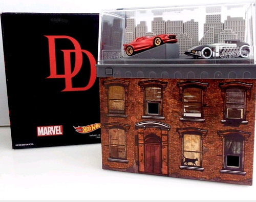Imagen 1 de 2 de Hot Wheels Daredevil Car Vs Punisher Car Sdcc 2016 Exclusive