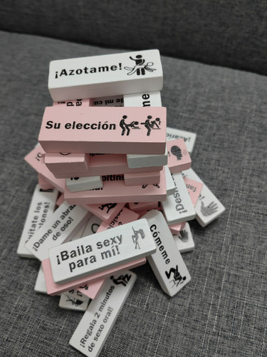 M-t:regalo Sexual For Parejas Adultas De Jenga-48 Piezas