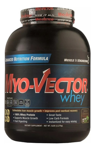 Proteina Myo Vector Whey 5 Lbs Variedad Sabores Sabor Fresa Salvaje