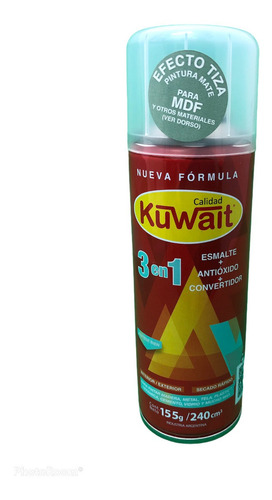 Pintura Aerosol Kuwait Efecto Tiza 240cc