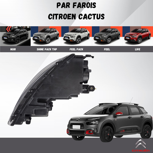 Par Farol Citroen C4 Cactus 2019 2020 2021 2022 2023 2024