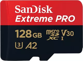 Tarjeta De Memoria Micro Sd Sandisk 128gb Extreme Pro Uhs-i