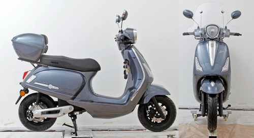 Imagen 4 de 17 de Moto Eléctrica Mobie Bravo De Luxe 2x20ah Litio Desmontables