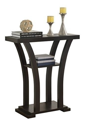 Crown Mark Draper Console Table Espresso