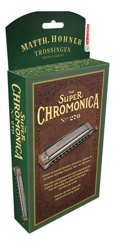 Hohner 270bx-e Super Chromonica Clave De E Major