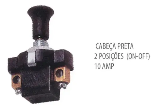 Botão Interruptor Liga E Desliga 120w 2 Ter Im11185/s | MercadoLivre