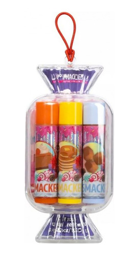 Lip Smacker Candy Snowflake Cinnamon Balsamo Niñas 3 Pack