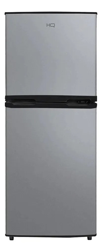 Geladeira Compacto Hq 140l Duplex Defrost Pt/cz Hq-140rdf Preto/cinza