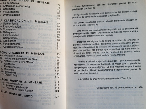 Imagen 5 de 5 de Formacion De Predicadores Salvador Gomez