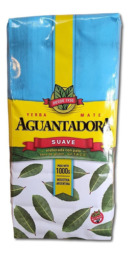 Yerba Mate Aguantadora Suave 1kg 