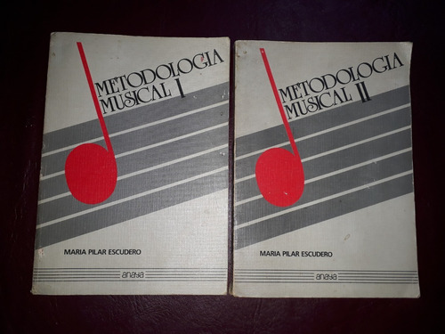 Metodología Musical I Y Ii- Maria Pilar Escudero