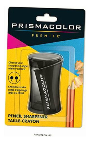 Prismacolor, Sacapuntas, Negro, 1 Caja