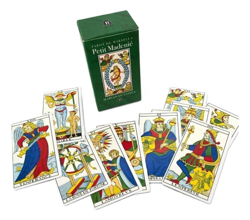 Tarot Marsella Petit Madenie Libro + Cartas Marianne Costa