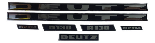 Juego De Calcos Para Tractor Deutz A 130