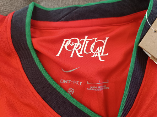 Jersey Selección Portugal 2024 Local 7 Ronaldo Talla Grande