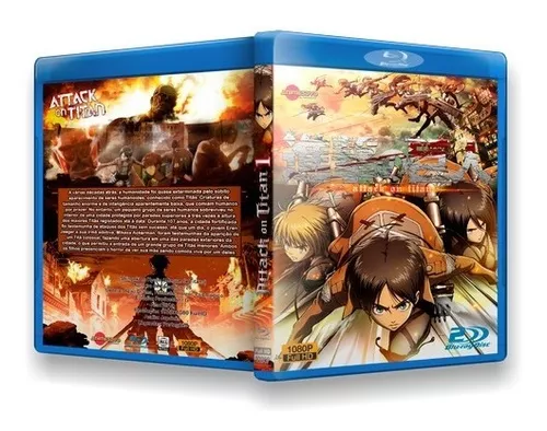 Blu Ray Shingeki No Kyojin Attack On Titan