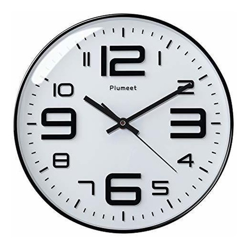 Reloj De Pared Grande Plumeet, Relojes Decorativos De Cuarzo