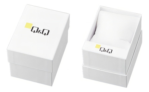 Reloj Q&q Caballero Qa46j010y Acero Inoxidable Dorado