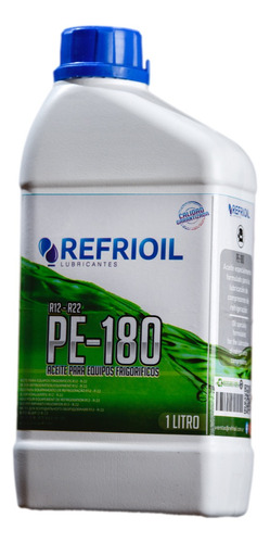 Aceite Refrioil Pe-180 R22 R12 R11 1l Repjul Refrigeracion