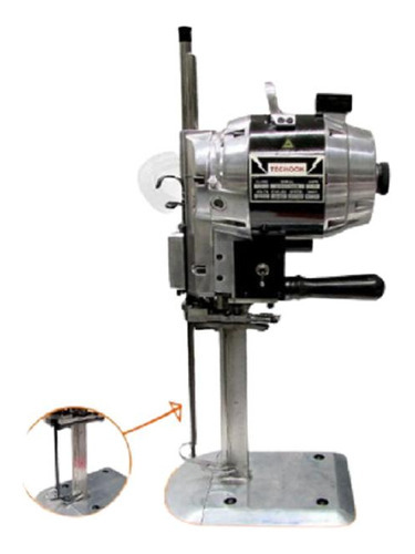 Máquina De Cortar Tecidos 1 Polegadas-220v- 100w-12mgarantia