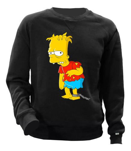 Buzo Felpa Adulto Homero Bart Simpson En Varios Diseños