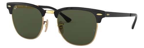 Anteojos De Sol Ray Ban Rb3716-51 Clubmaster Metal Original