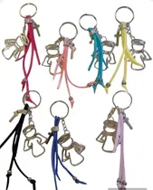 Comprar 10 Llaveros Gamuza Dije Angel. Souvenir Comunion 