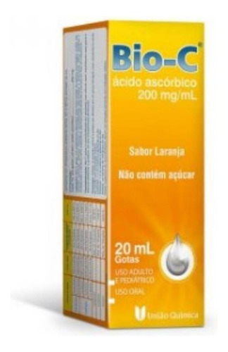 Vitamina C Bio-c 200mg/ml Gotas Com 20ml