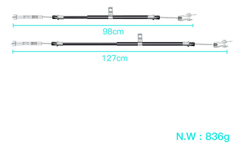 Cable De Freno Para Club Car Precedent 2008-, L+r Driver And