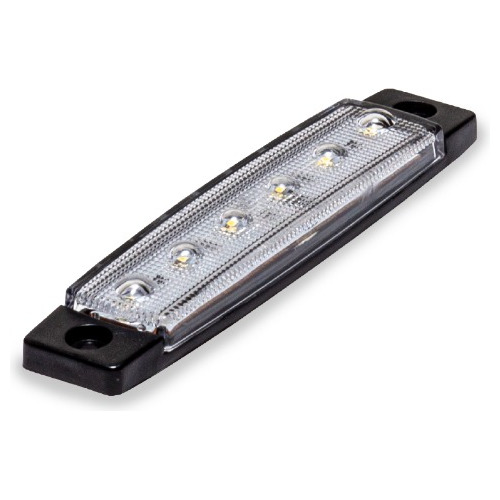 Lanterna Lateral 6 Leds Smd 12v 24v Ip 65 Reboque Carreta