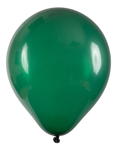 Balão Bexiga Redondo 16 Verde Musgo - 12 Unid - Art Latex