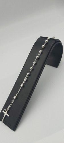 Pulso Pulsera De Plata Fina 925 Decenario Misterio Unisex
